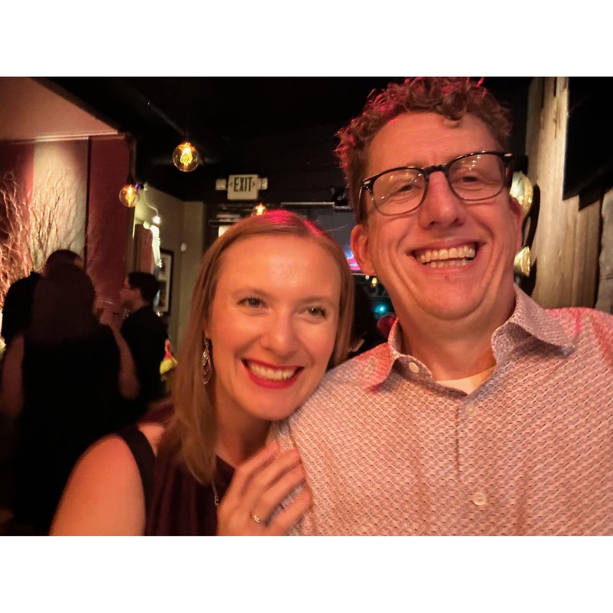 Dressed up for the evening