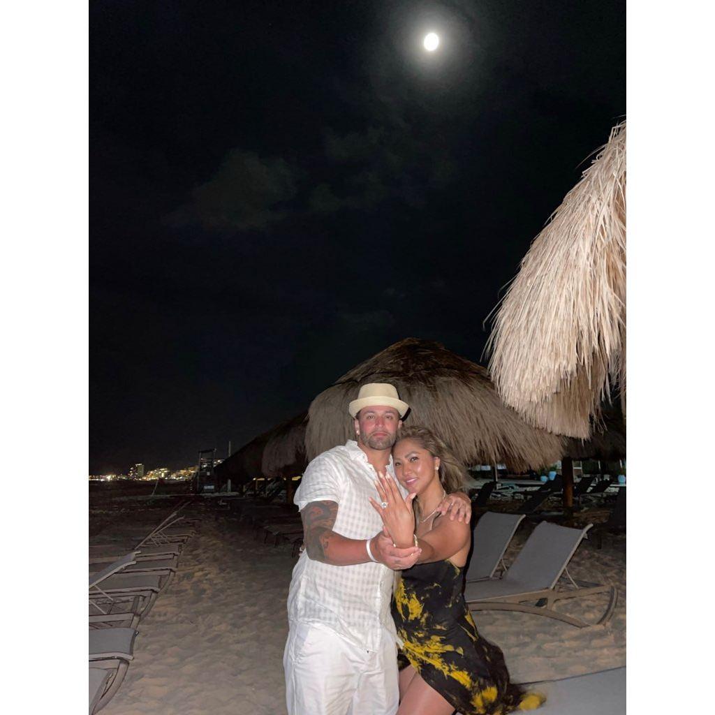 7/18/21 - Cancun, Mexico.  Darek's first time in Cancun and the night he proposed to Clarisse.