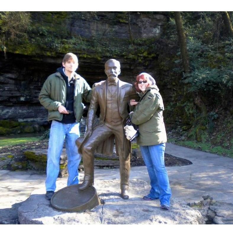 Whiskey tour at Jack Daniels.