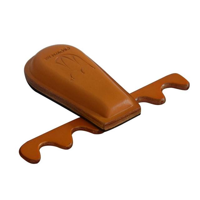 CROWN ME Weighted 4-Cue Leather pool cue holder