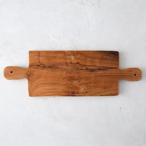 Two Handle Teak Serving Board