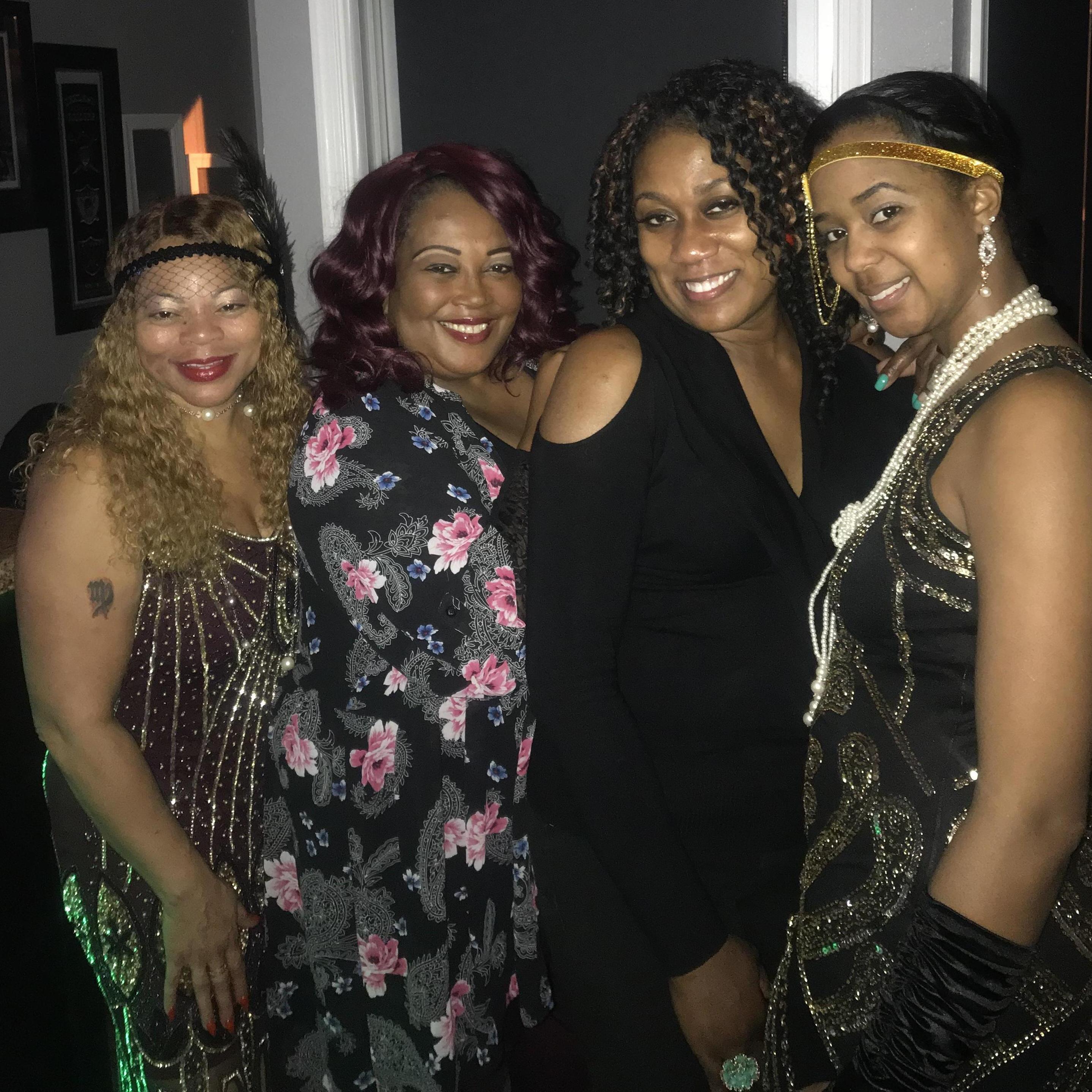 Harlem Nights bday party with the ladies Nov 18