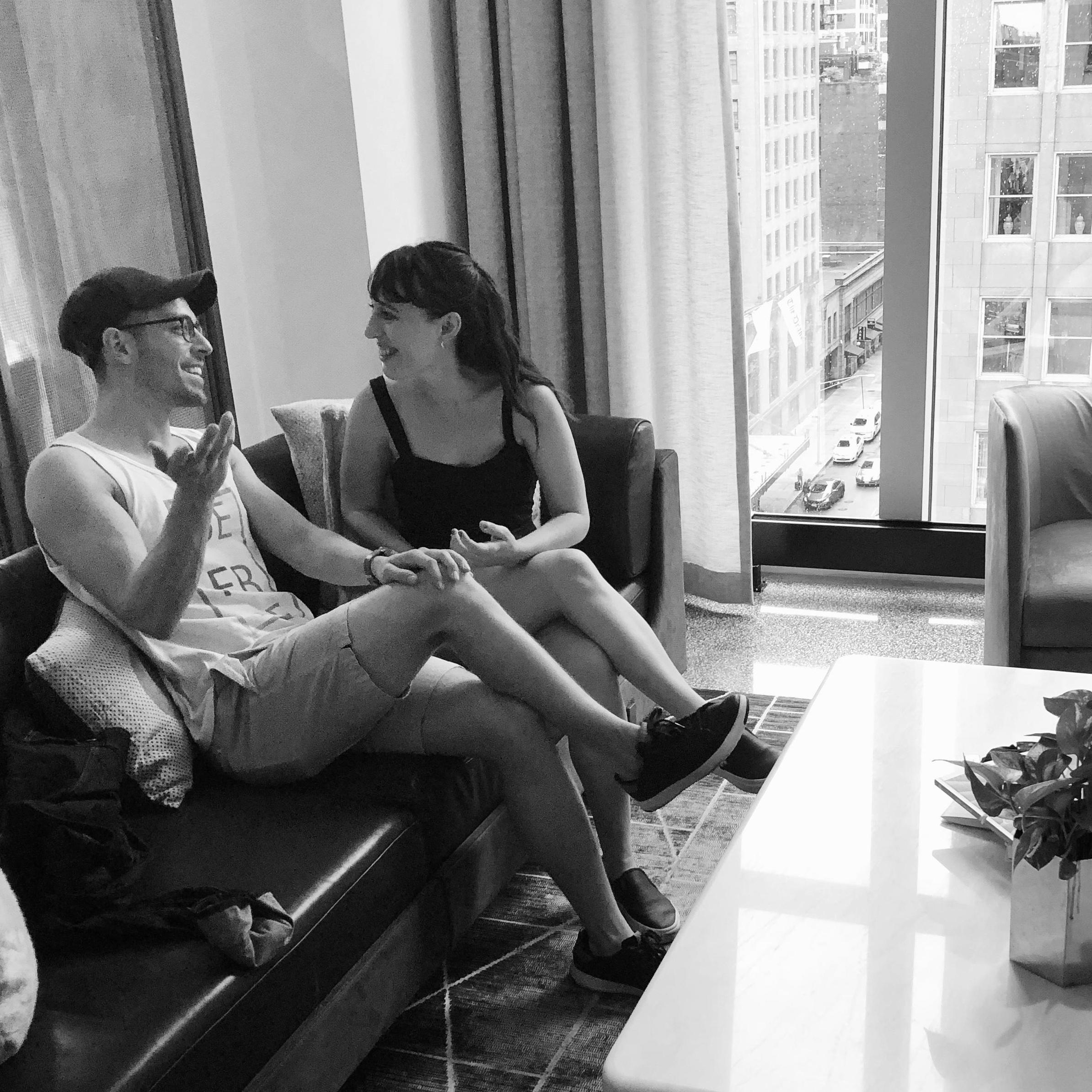 The infamous Chicago trip.