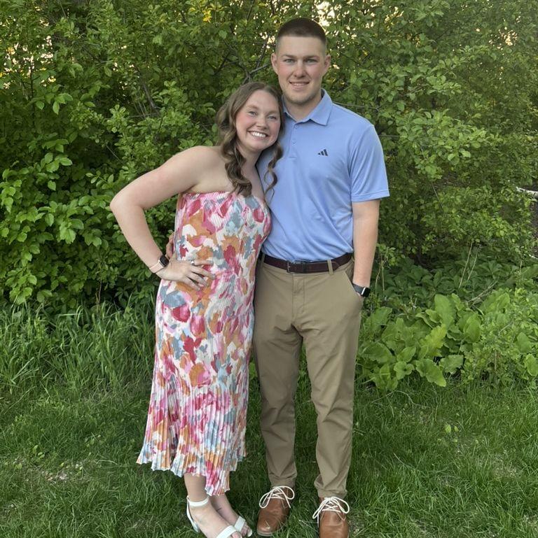 5/24/2025 Our first wedding as an engaged couple - Janae & Caden's <3