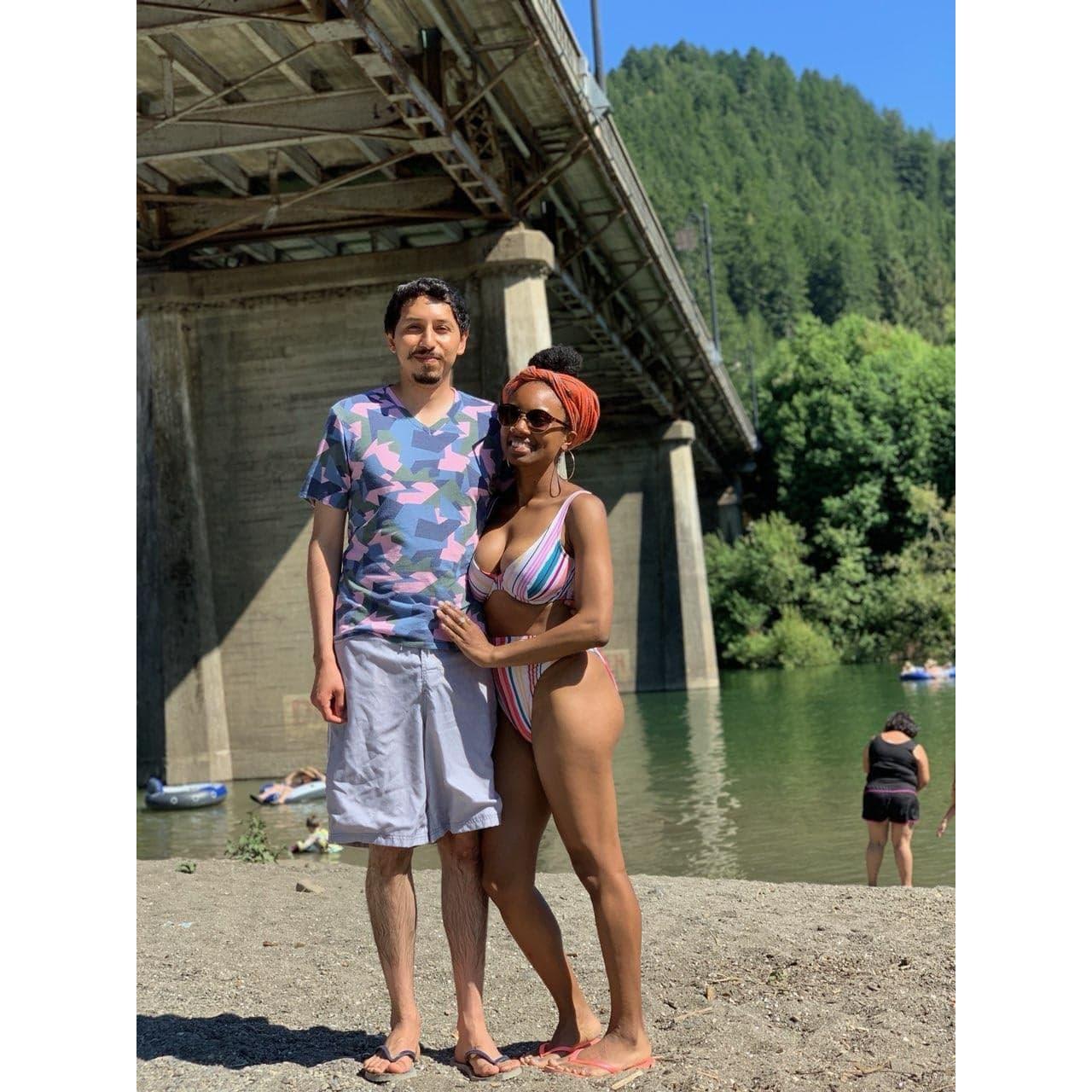 Hanging out at the Russian River in North Bay