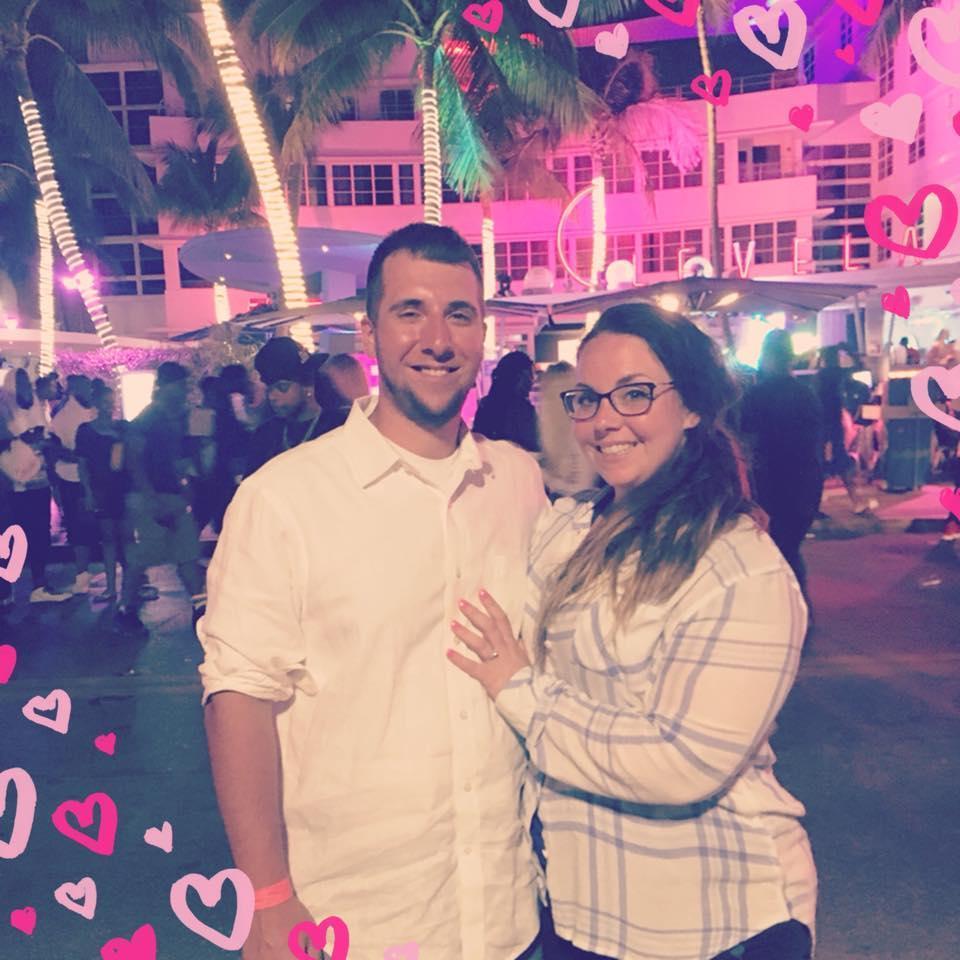 Engaged in Miami <3