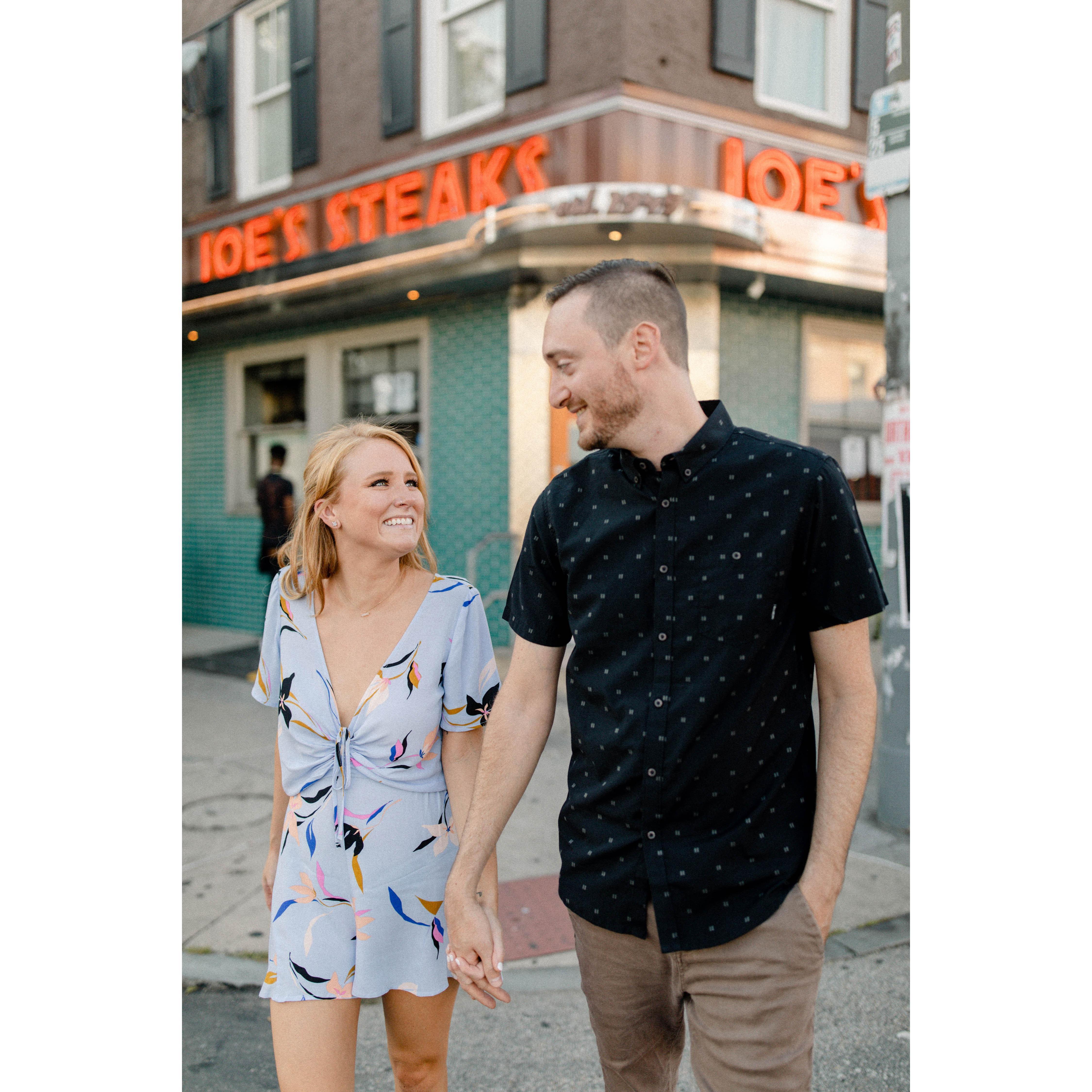 Fishtown Engagement Pictures 8/18/20