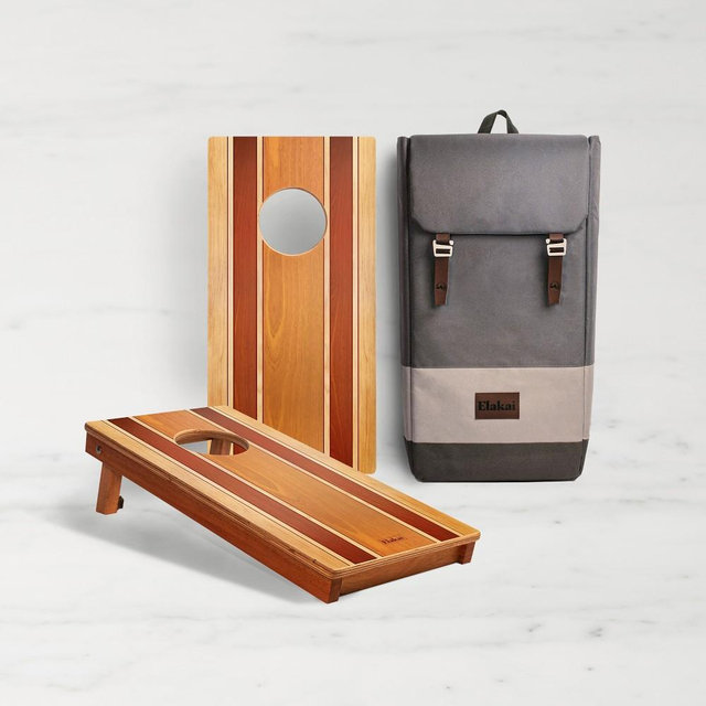 Woody Classic Pathfinder Travel Cornhole Boards