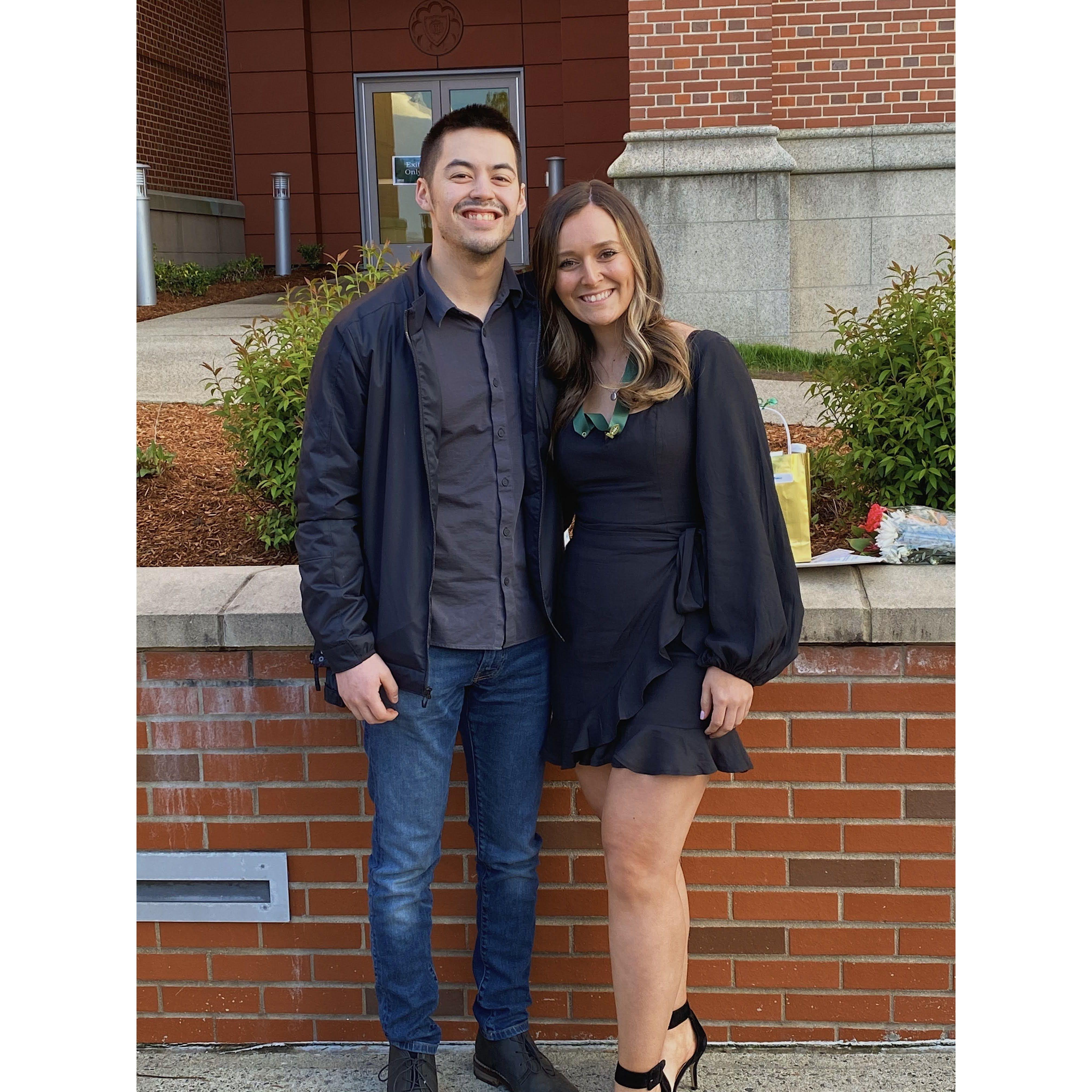 Brie´s nurse pinning ceremony 2021