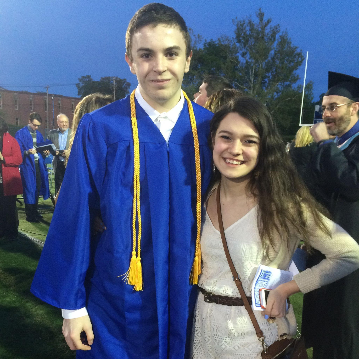 Mike's high school graduation from Riverside Brookfield High School in 2014. Later that summer he'd head off to the University of Illinois at Urbana-Champaign (UIUC) for college.
