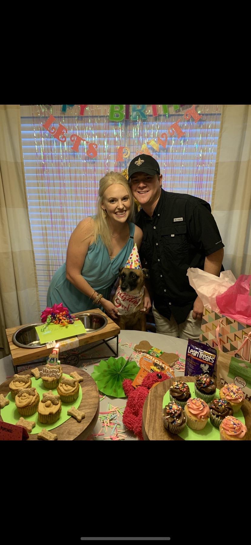 Daisy Mae's birthday pawty <3