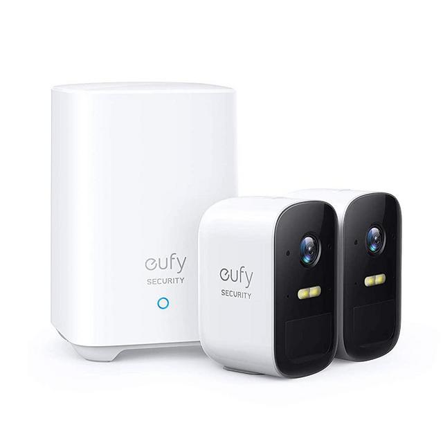 eufy Security, eufyCam 2C 2-Cam Kit, Wireless Home Security System with 180-Day Battery Life, HomeKit Compatibility, 1080p HD, IP67, Night Vision, No Monthly Fee