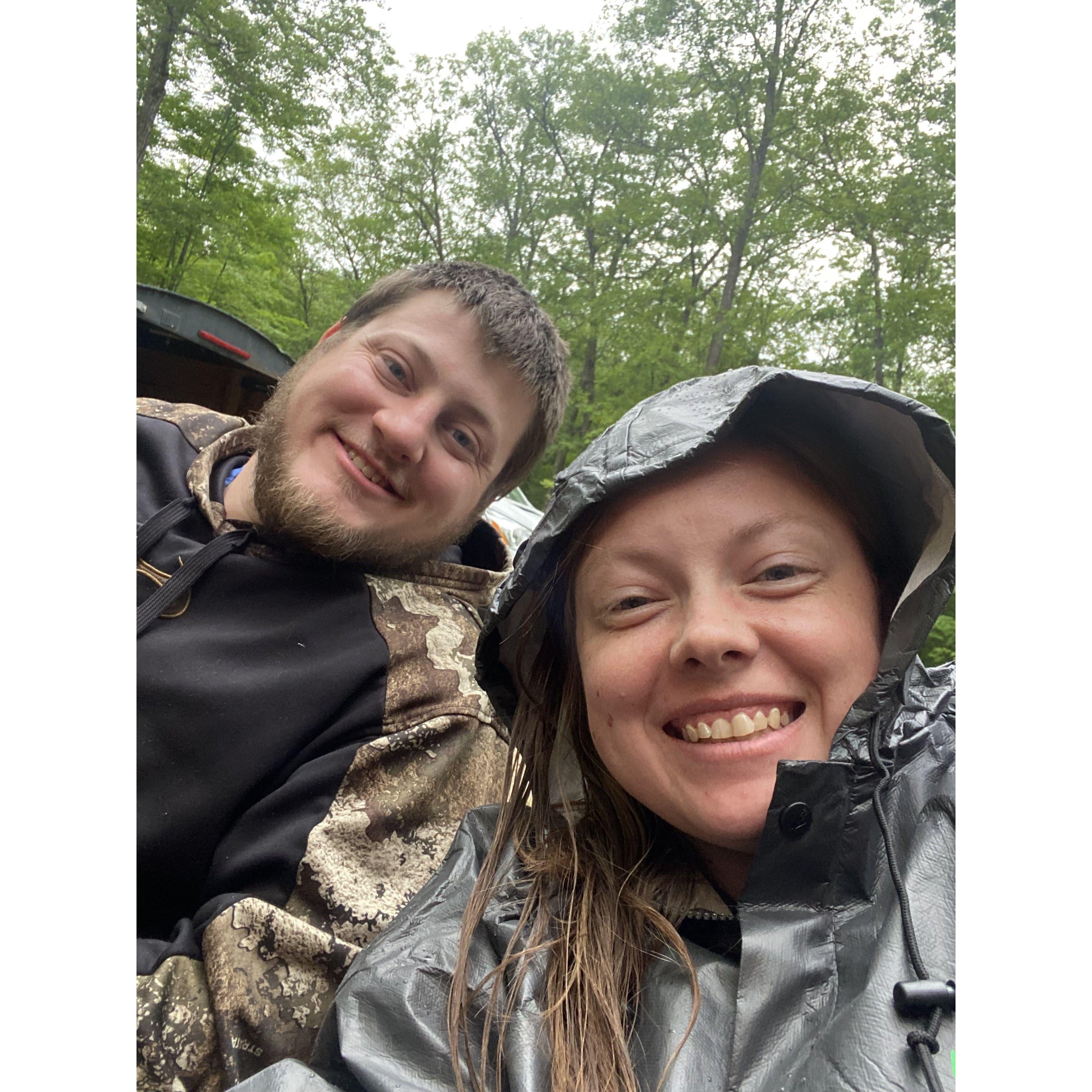 Timber Bay rainy camping trip!