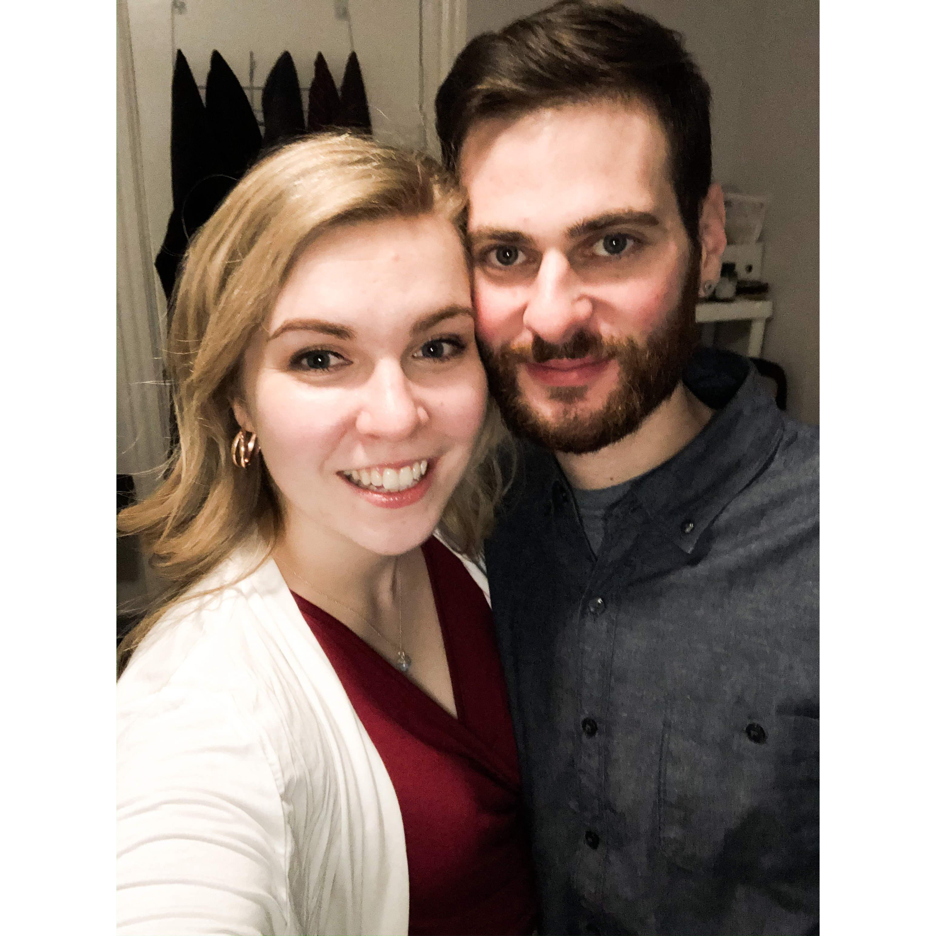 Our first fancy date, 2/14/2020