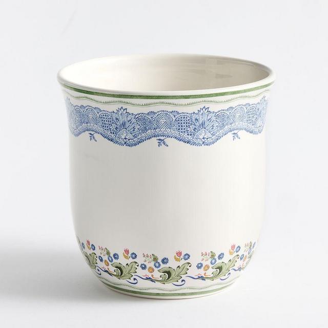 Botanical Bunny Stoneware Champagne Bucket - Multi