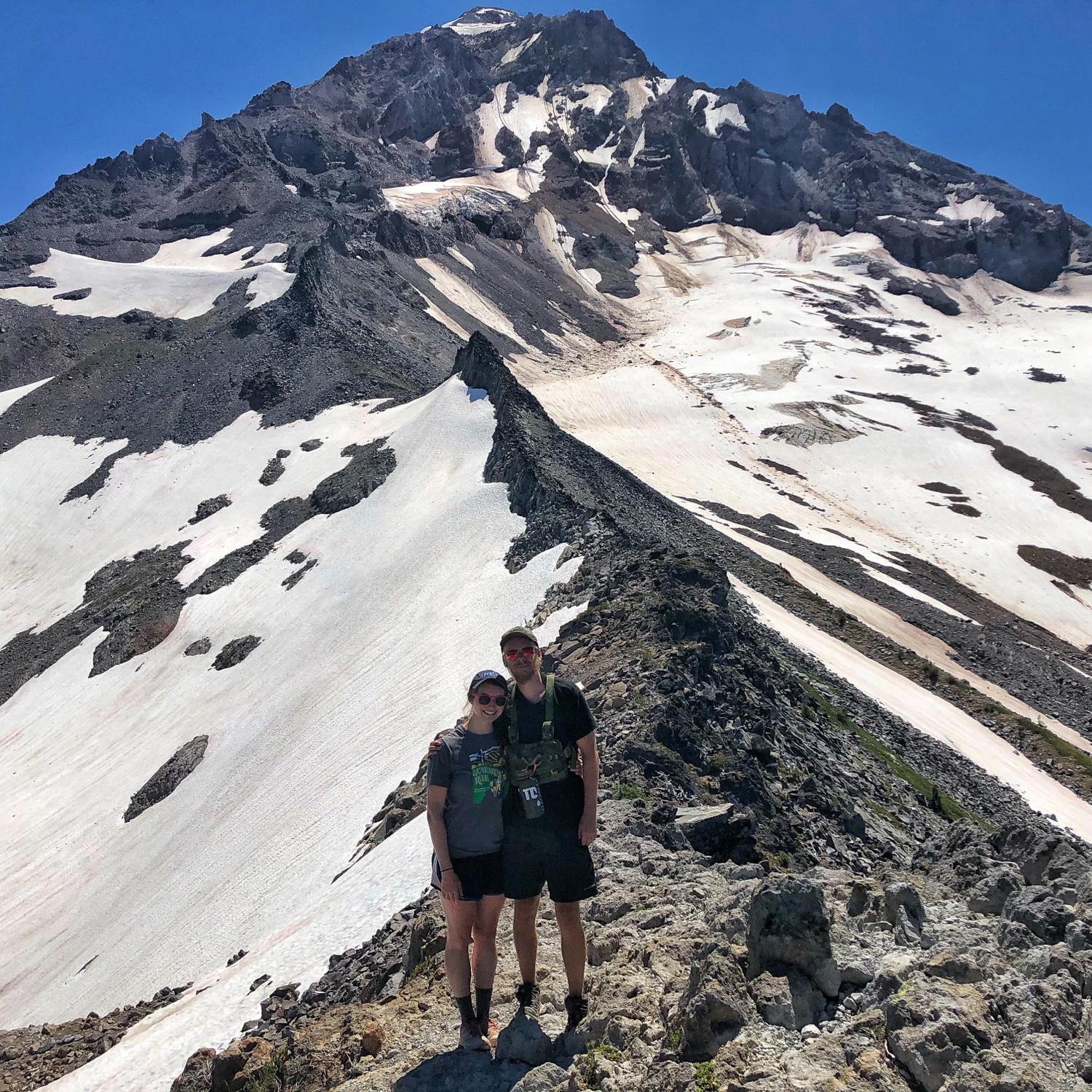 Backpacking trip on the Timberline Trail at Mount Hood