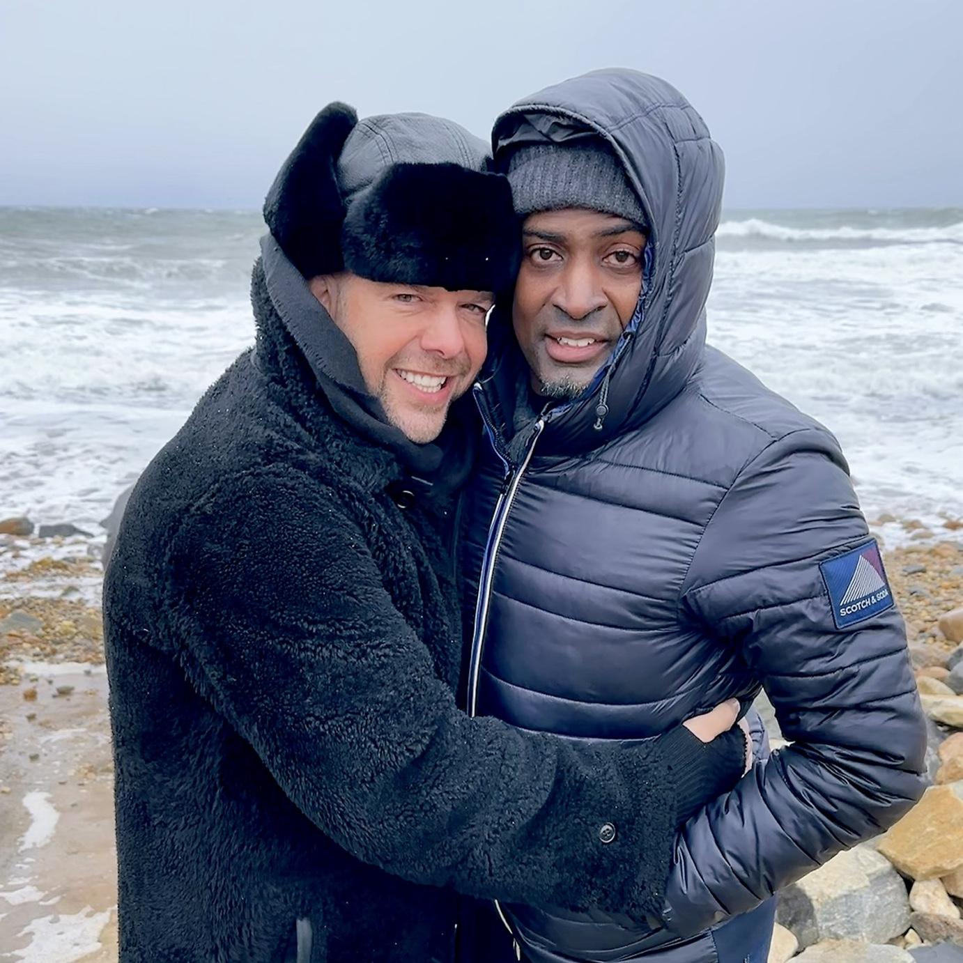 The chill is real in the Hamptons winter