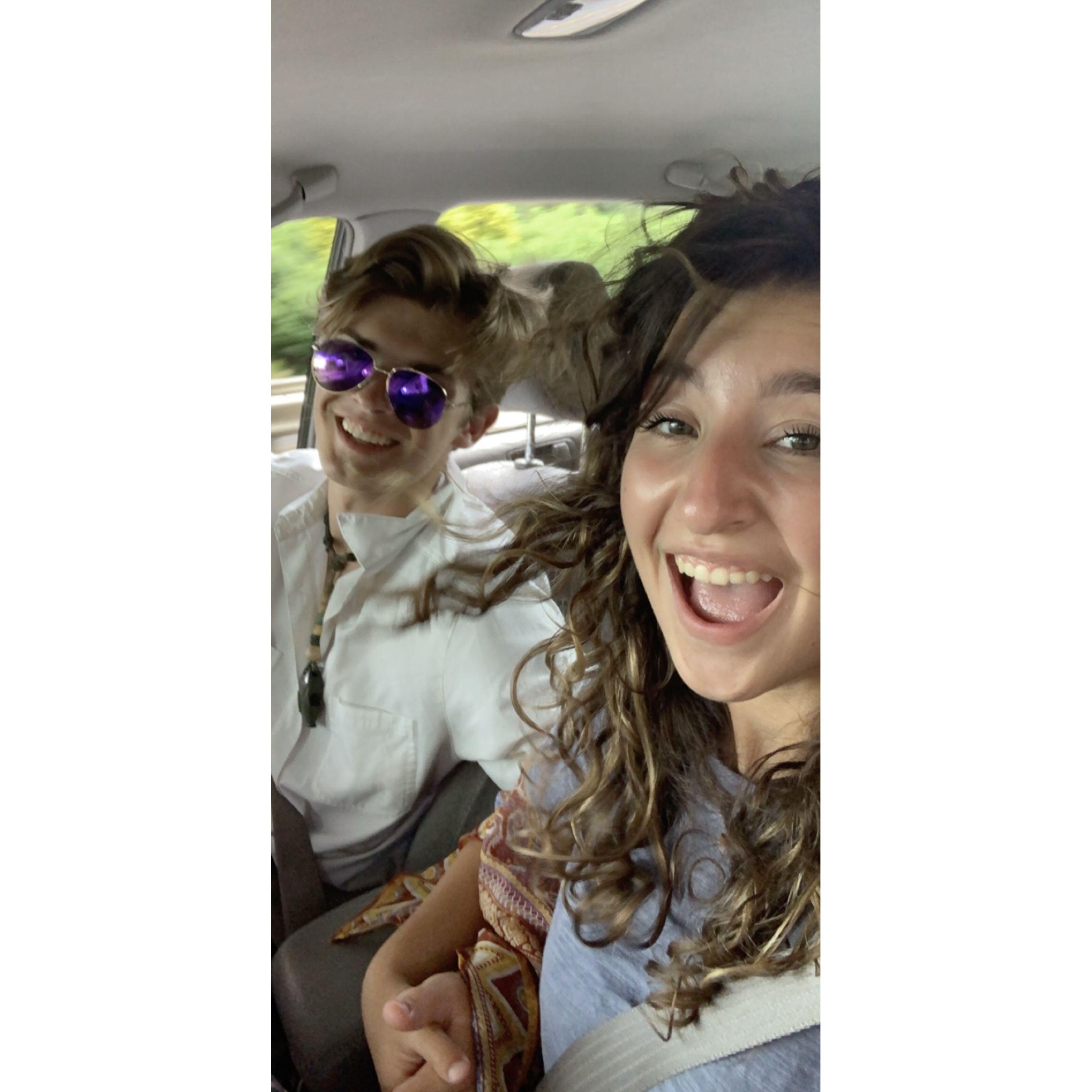 Our first date!