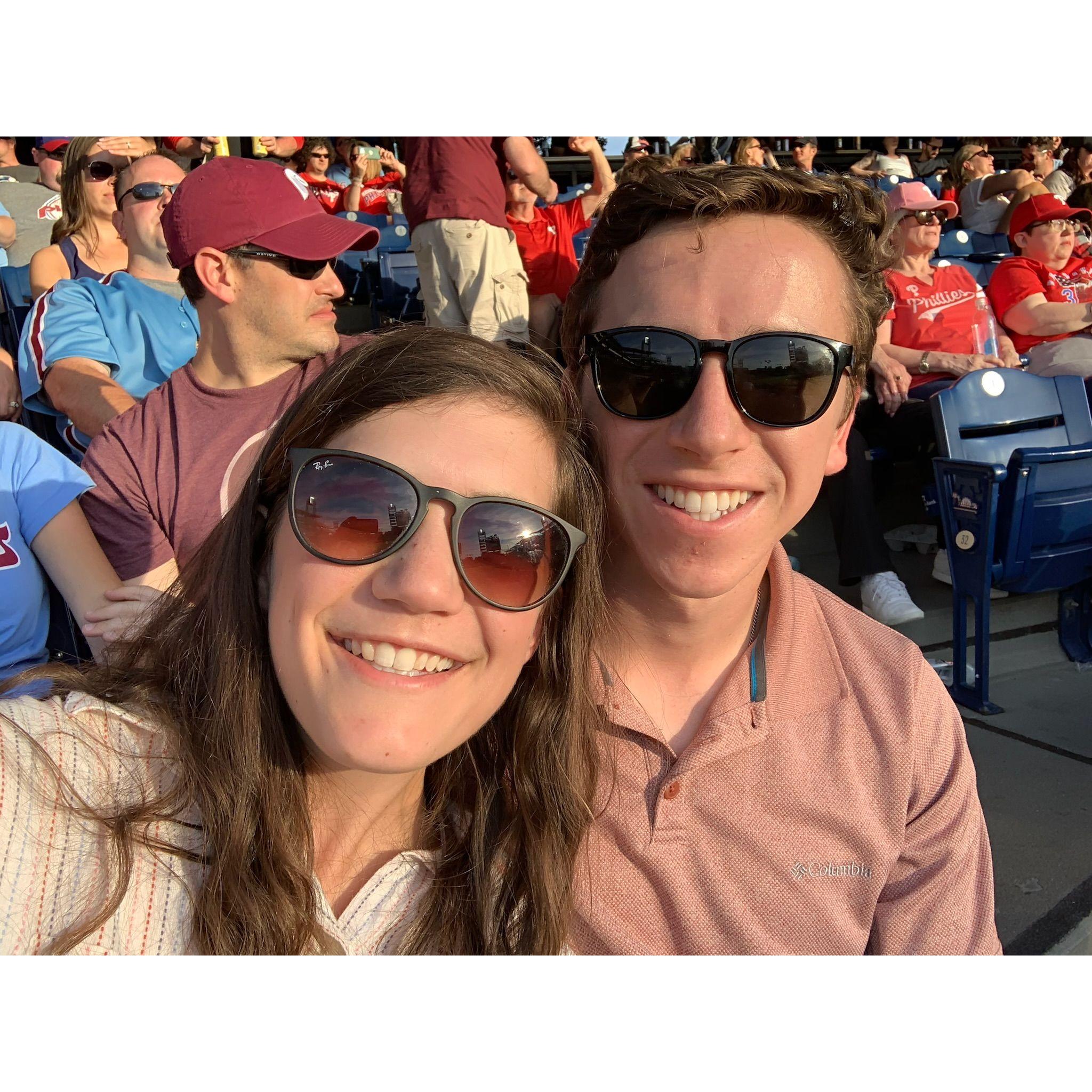Phillies game and concert!