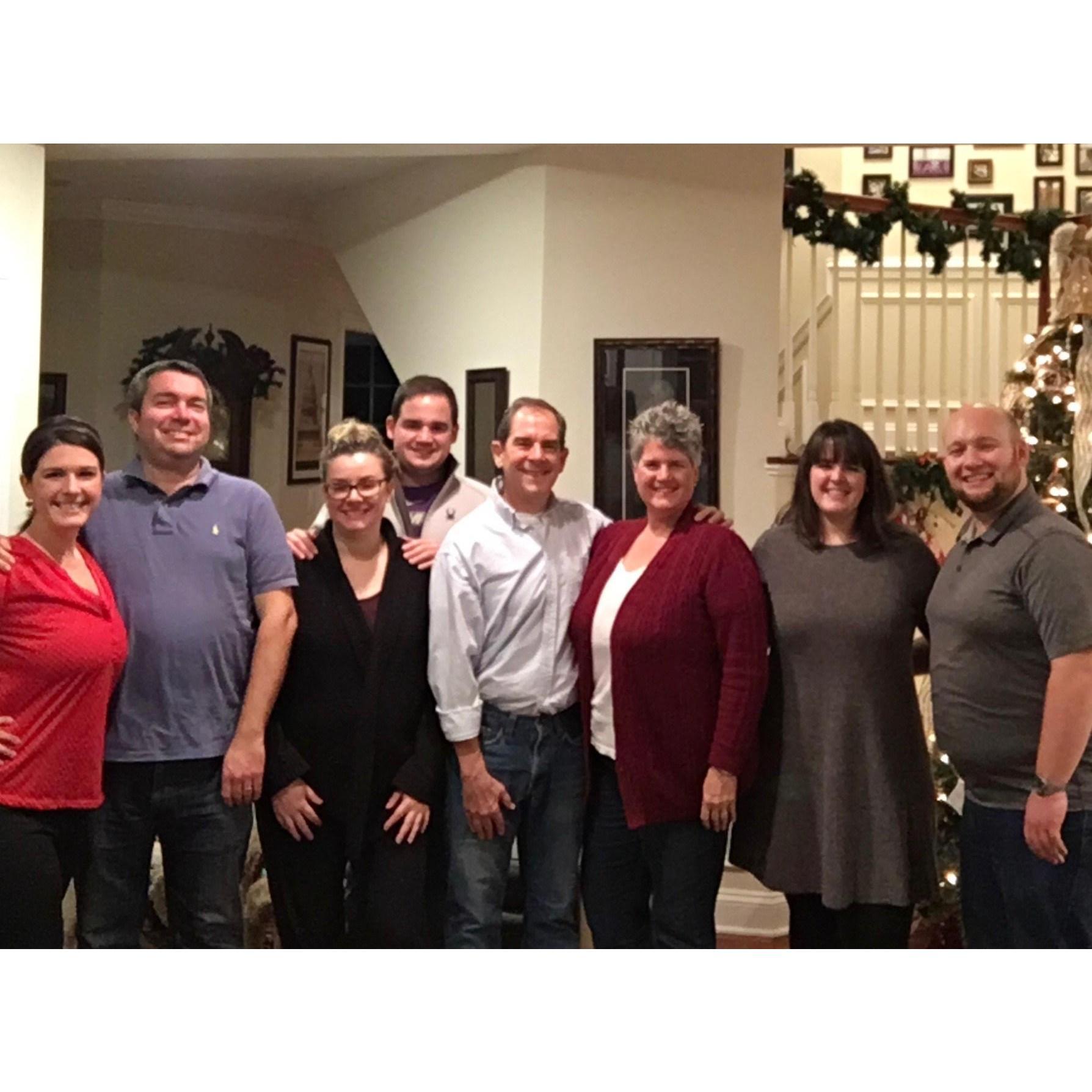 With Jeff's family in Virginia!