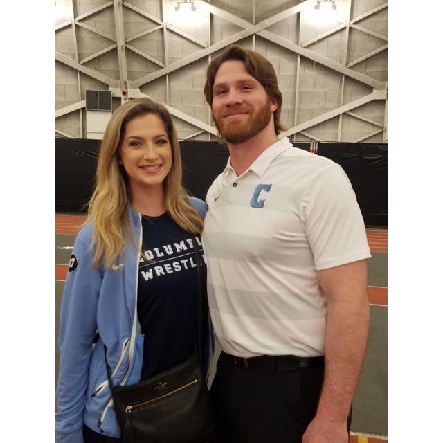 Kyle's first official coaching job at Columbia University