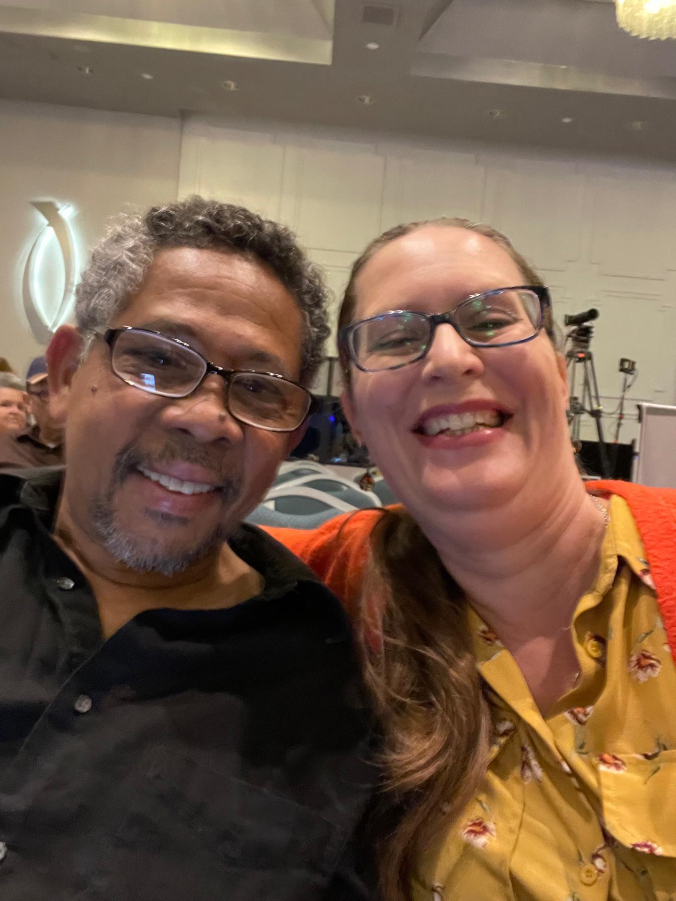 Another selfie of Gary and I!