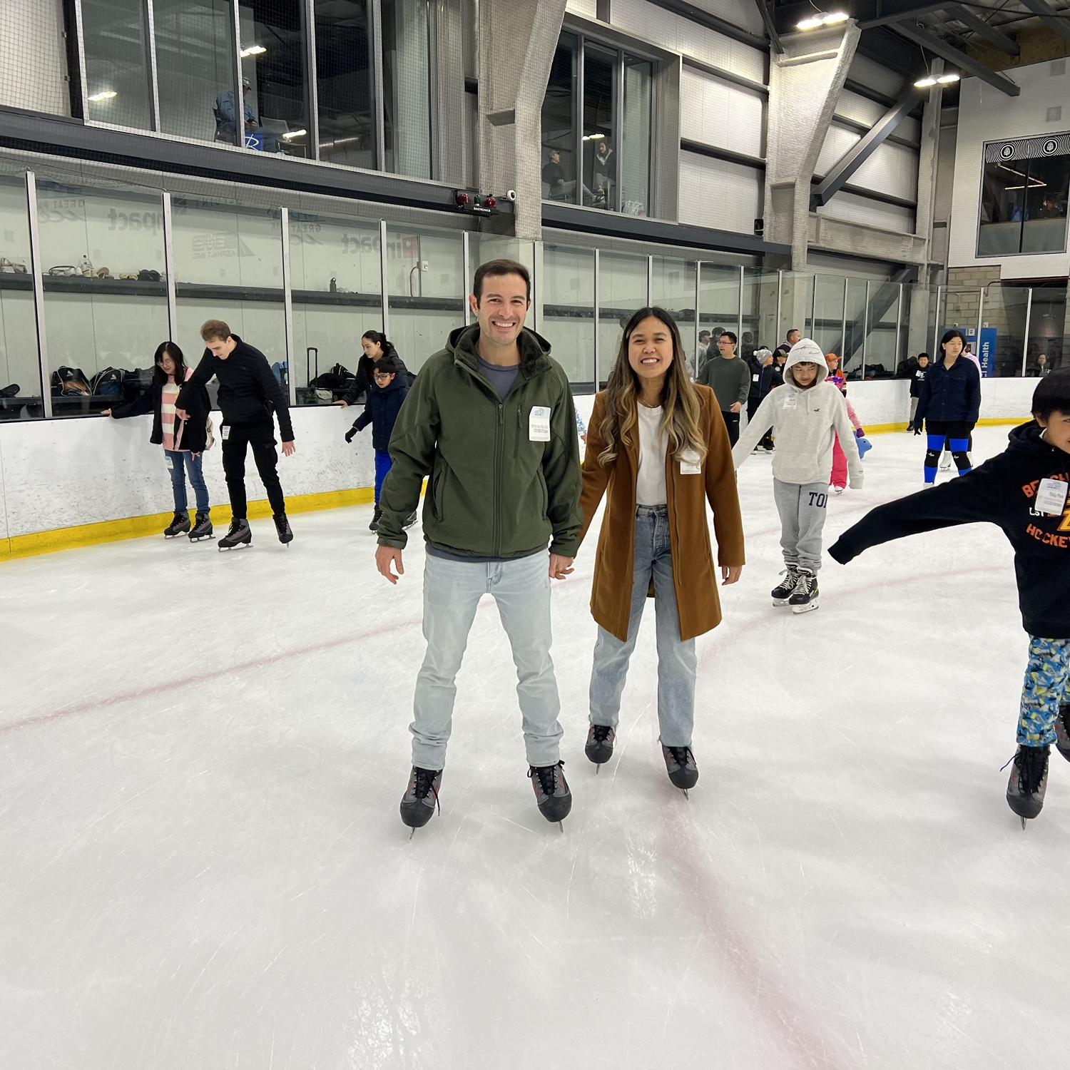 Ice Skating, Great Park Irvine, November 2023