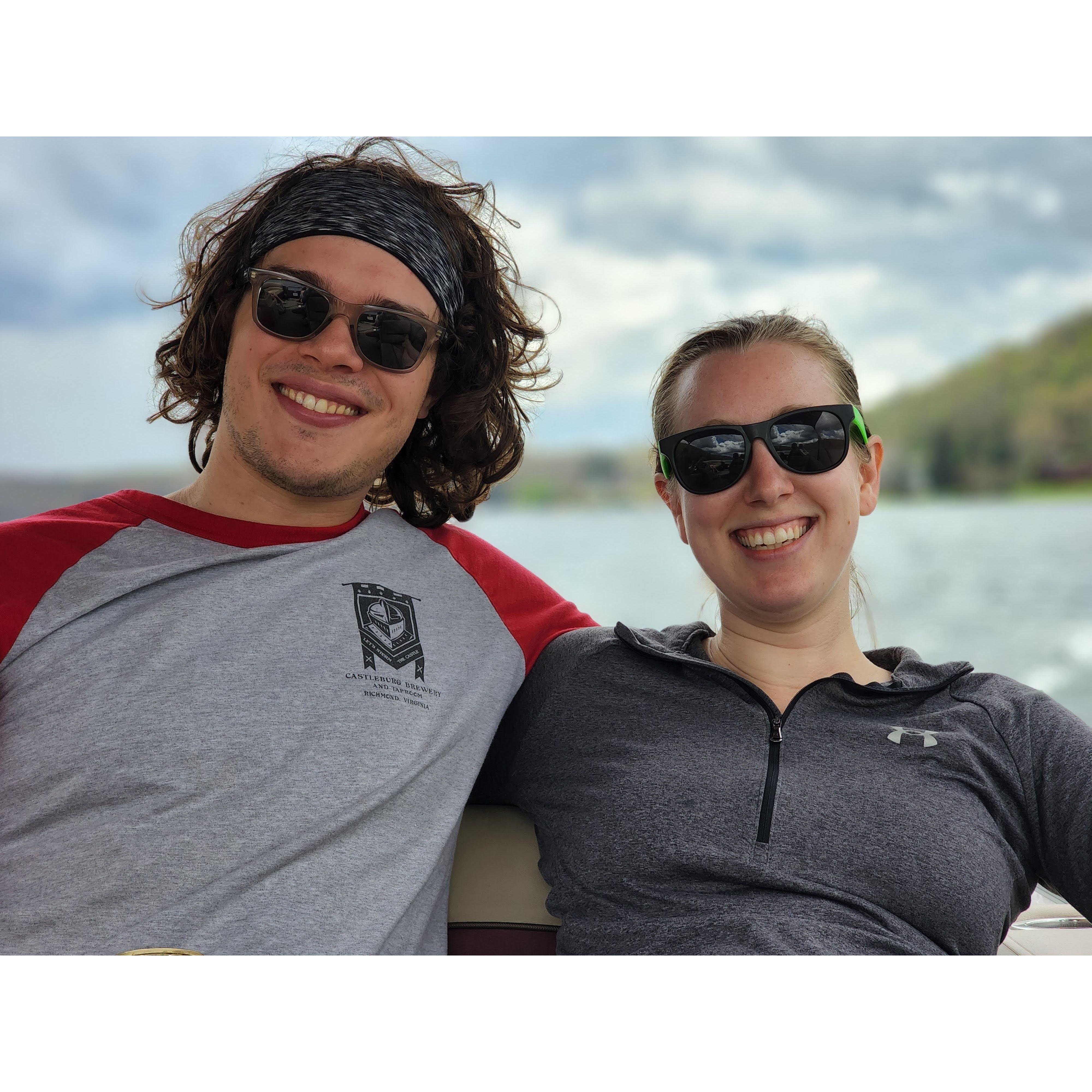 Weekend lake trips