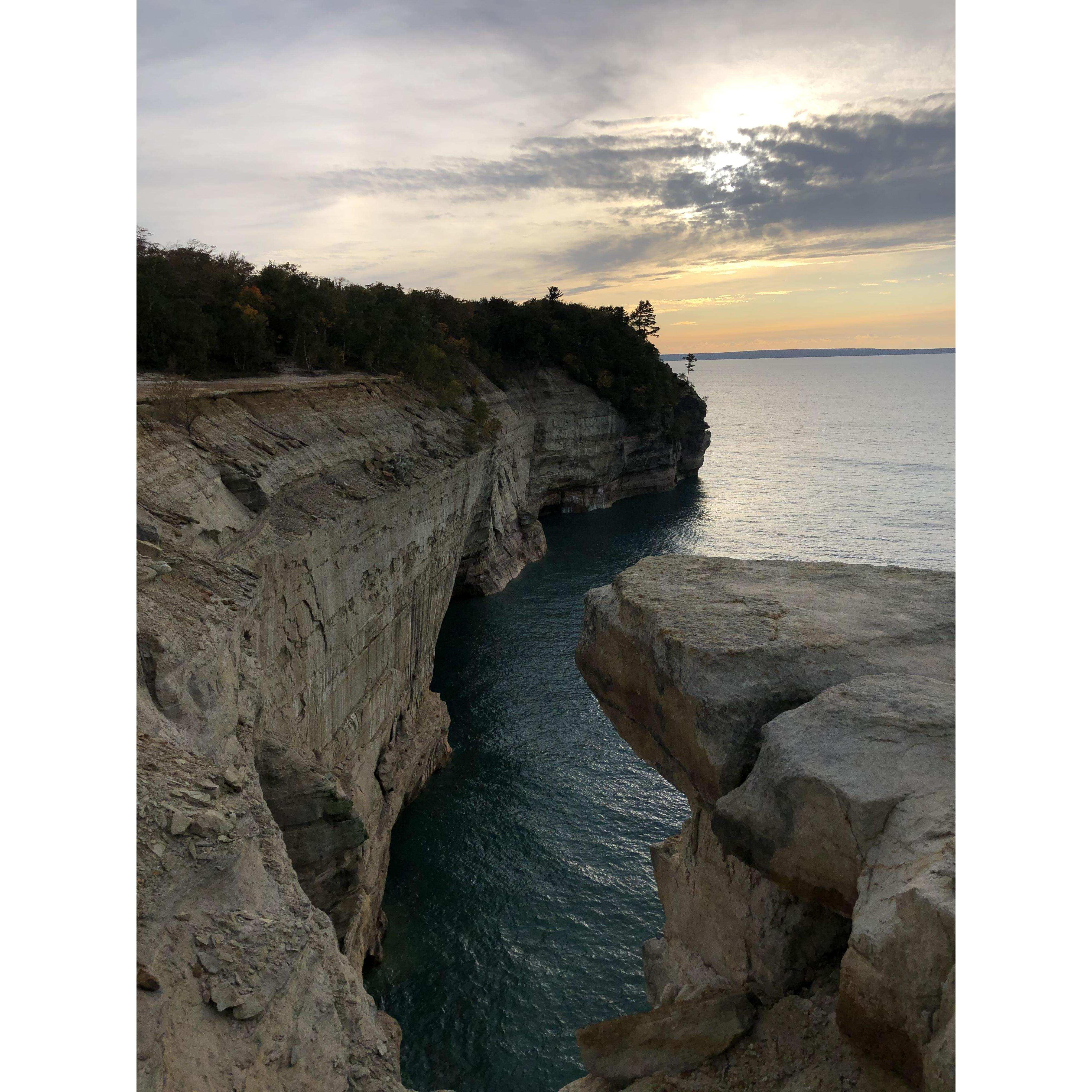 Pictured Rocks, Lake Superior :-)
