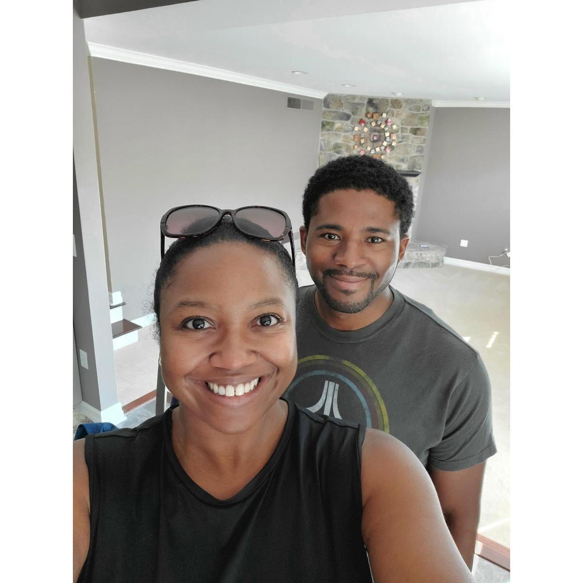 First day in our new house!
