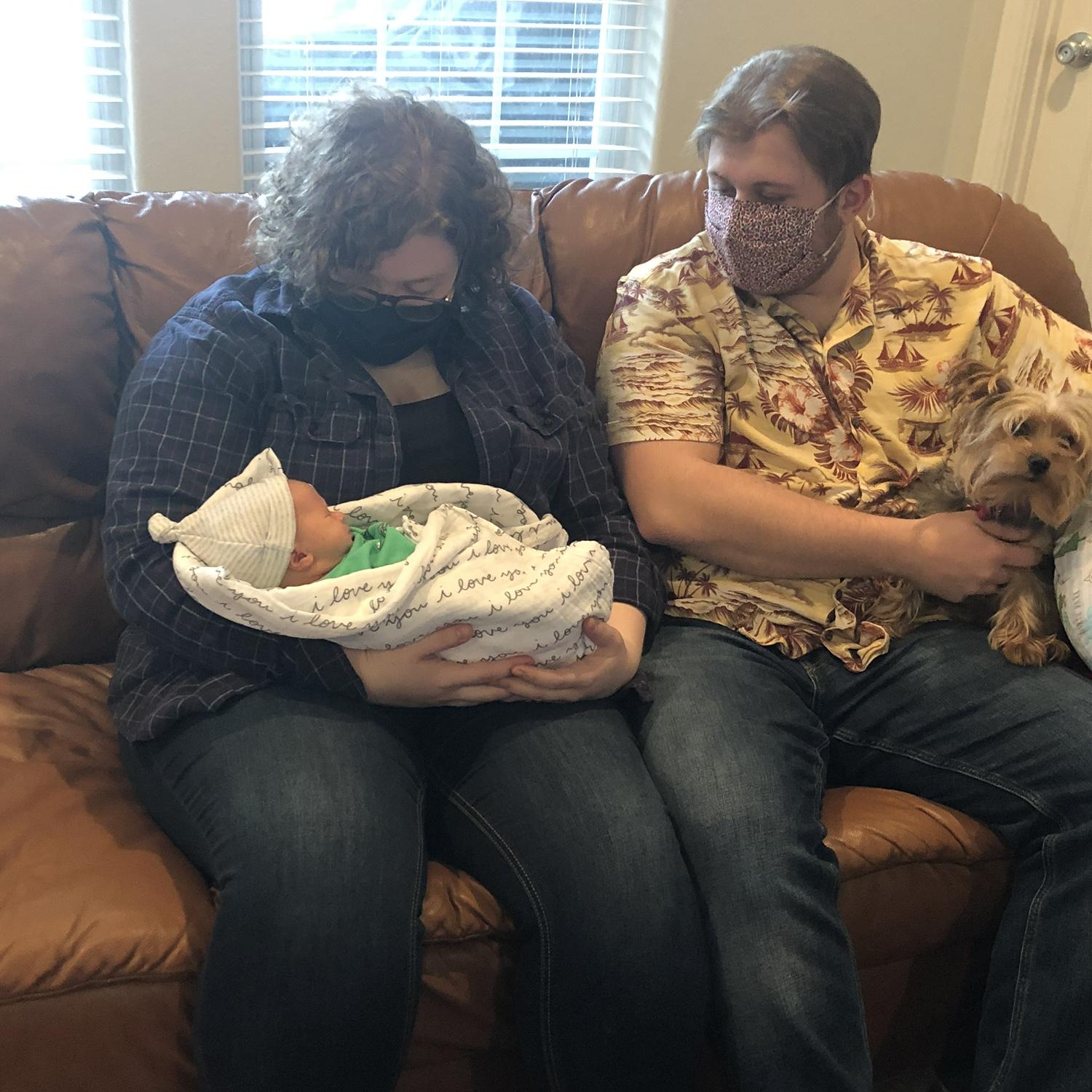 Meeting our first nephew, Brycen