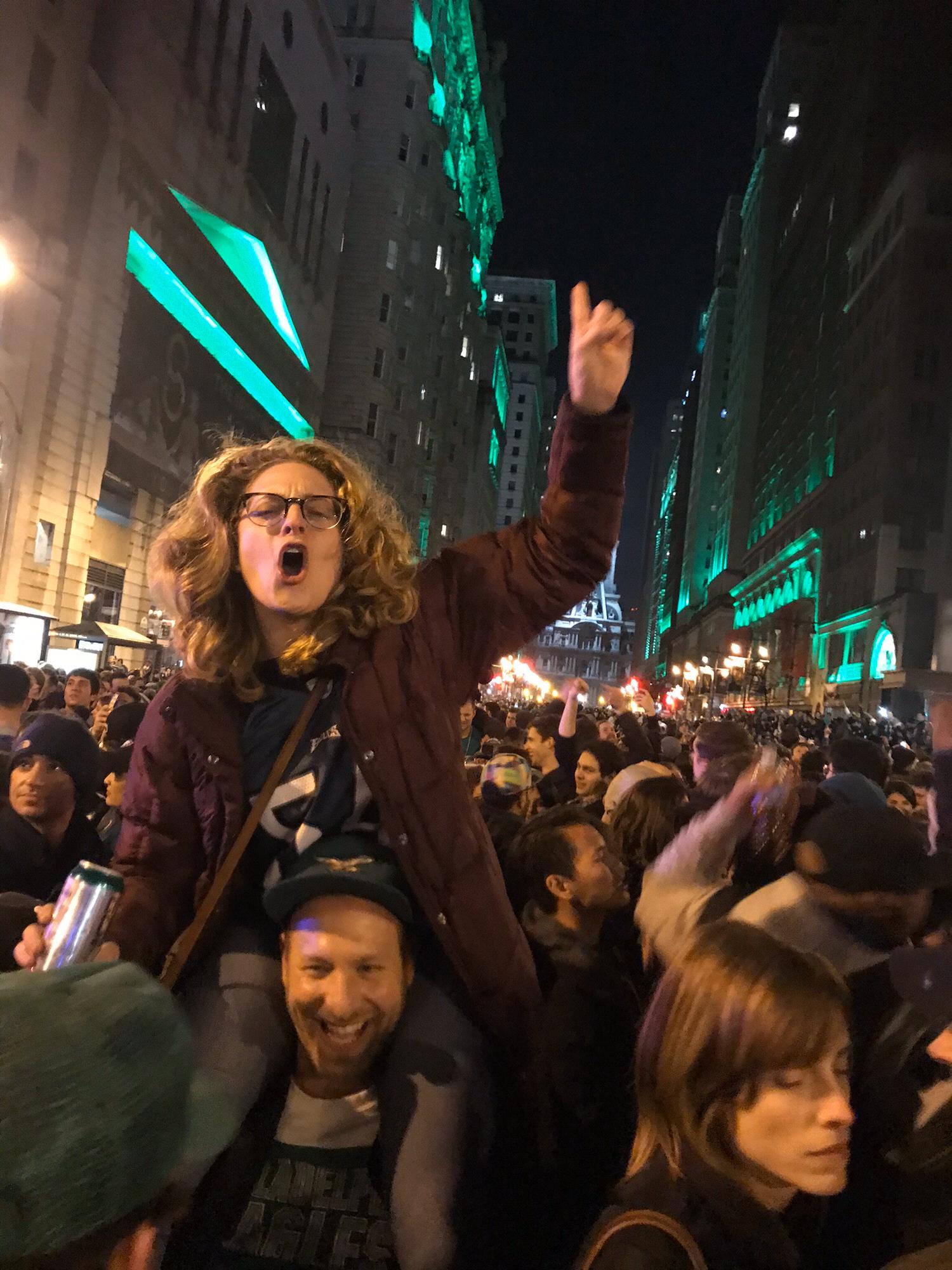 Throwback to that time the Birds won the Super Bowl!
