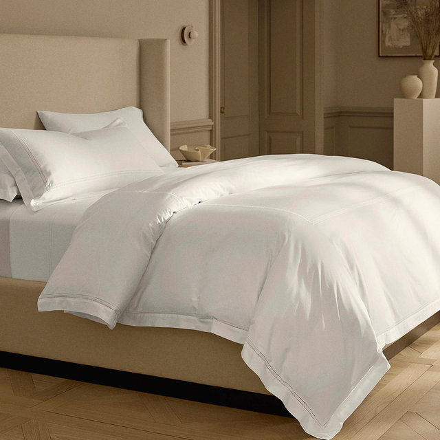 Boll & Branch, Eyelet 3-Piece Organic Duvet Set | Zola
