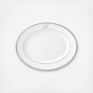 Federal Platinum Script Platter