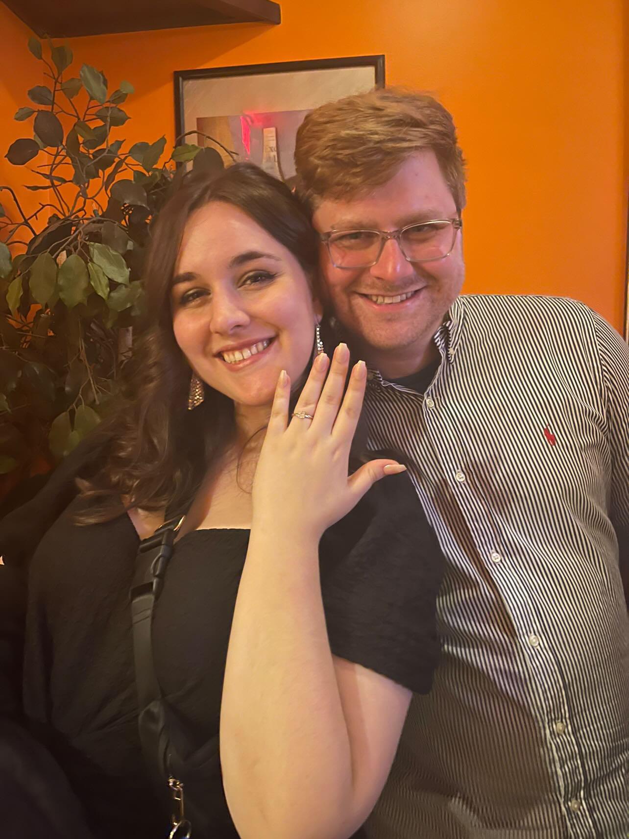 Just engaged!
