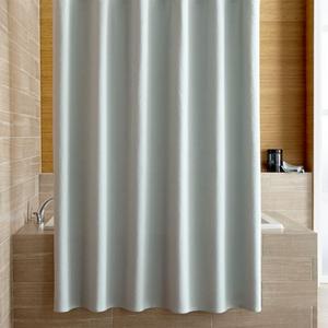 Pebble Matelassé Spa Blue Shower Curtain