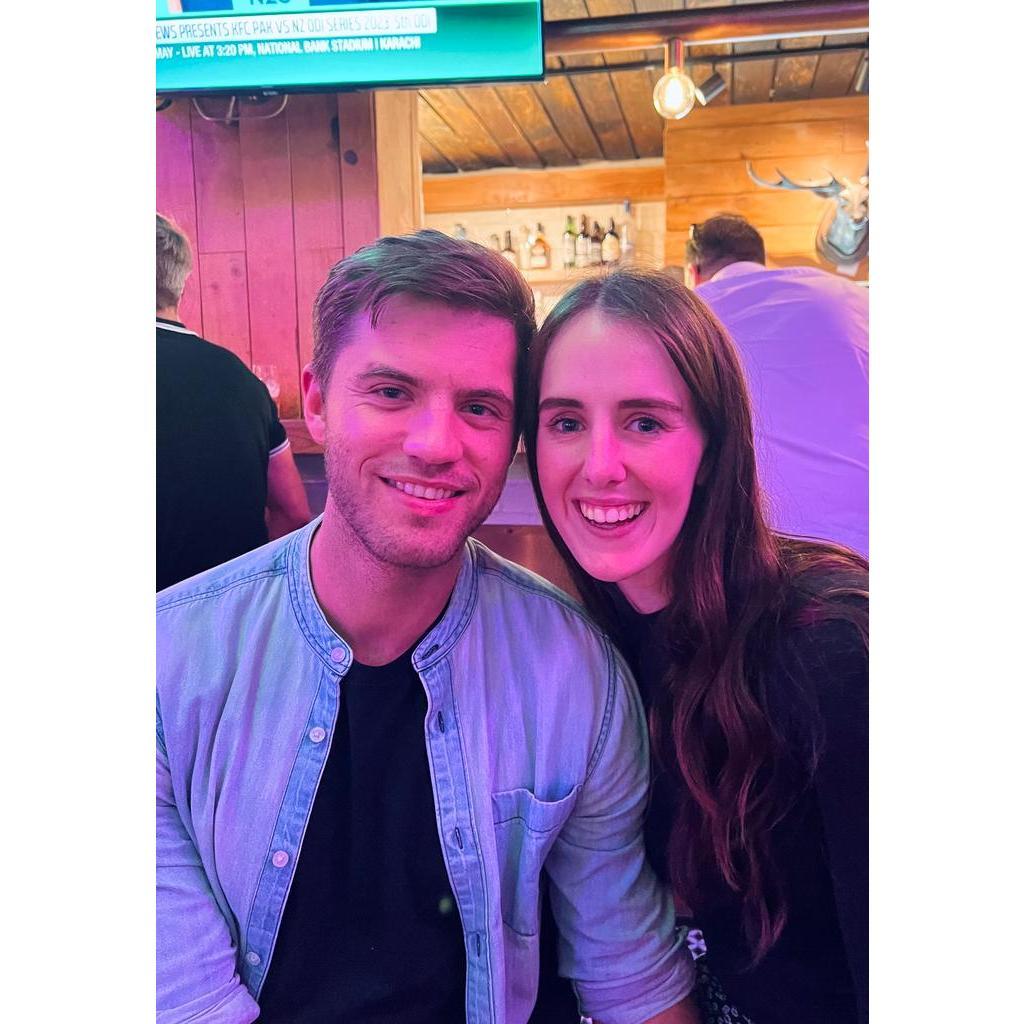 Enjoying our first Kapstadt Brauhaus mission, from which many more have followed.