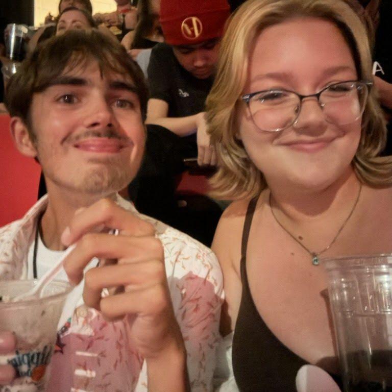 Took Ryan to see his favorite band for our one year anniversary!