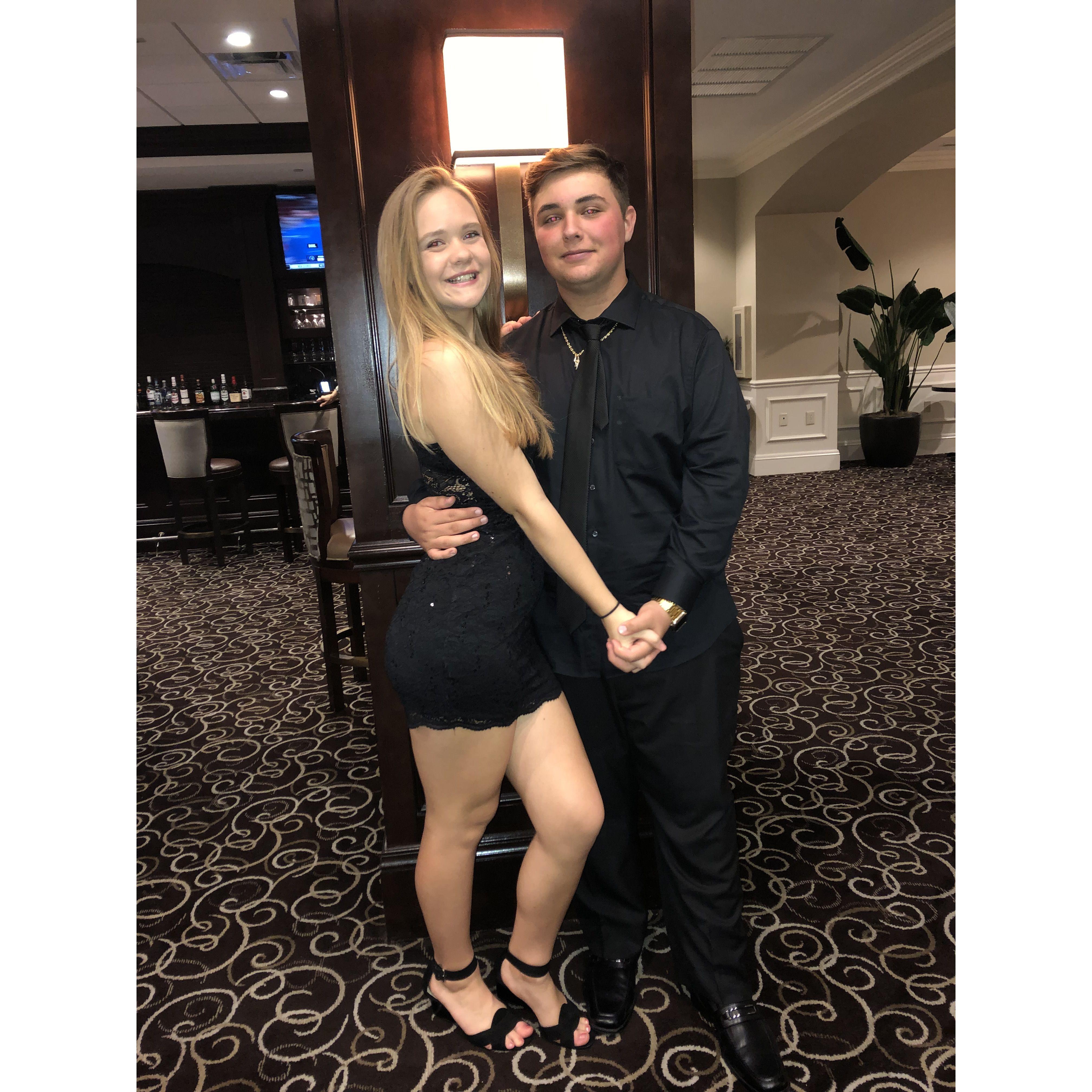 This picture was taken shortly after we officially became boyfriend and girlfriend.
