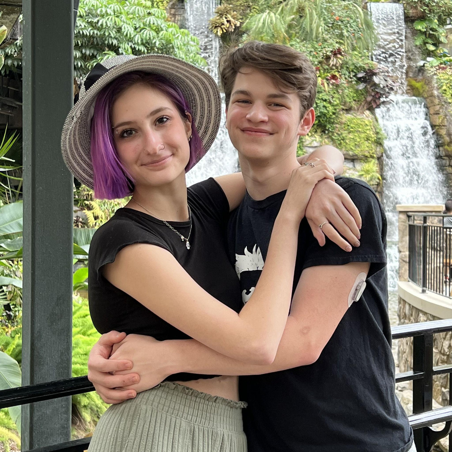 This is the trip they took for Rileys birthday.