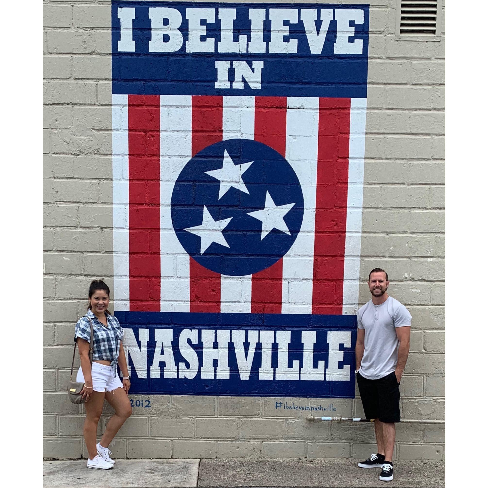 Exploring Nashville. 