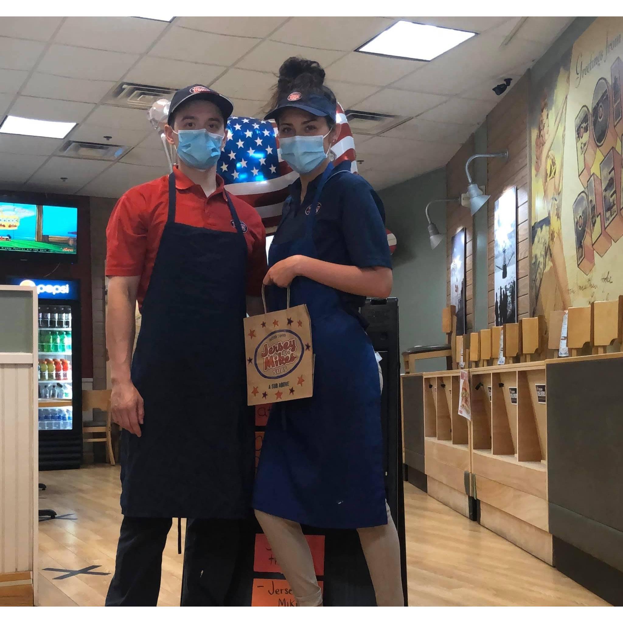 At Lance’s Boca Jersey Mike’s location on the 4th of July 2020