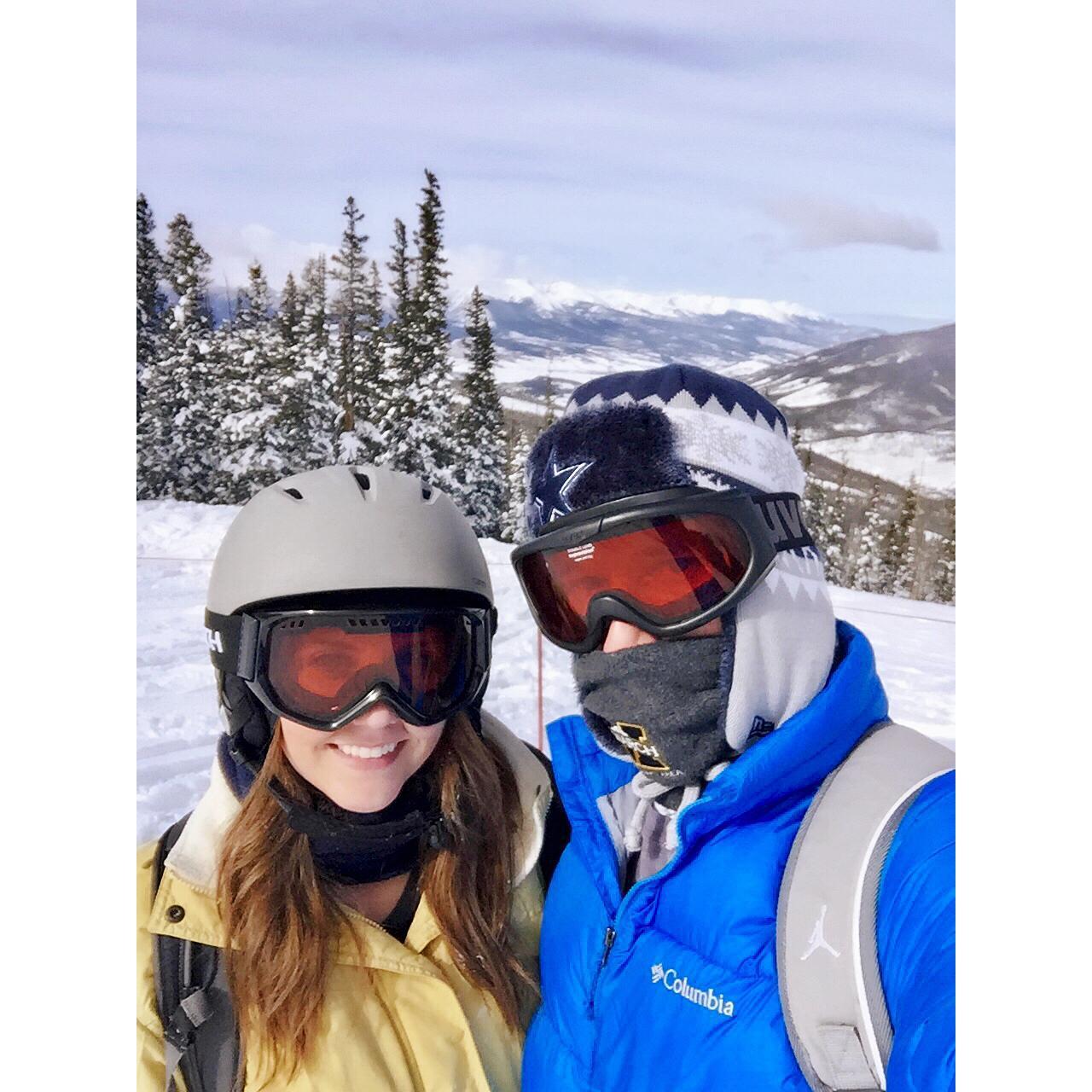 This is the ski trip when we decided to live in Colorado together when my lease in California was up