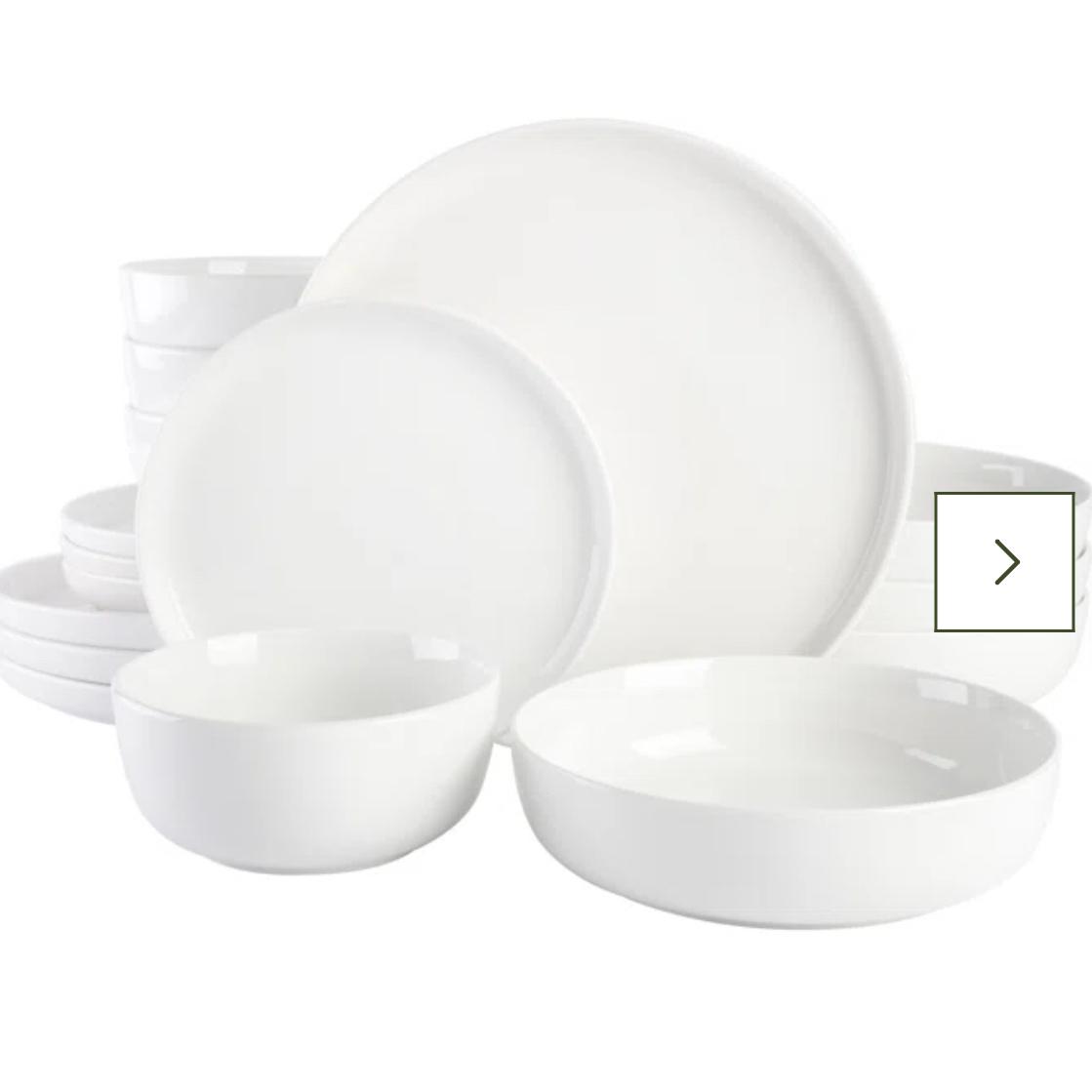 Gibson Gibson Home Oslo 16 Piece Dinnerware Set | Birch Lane