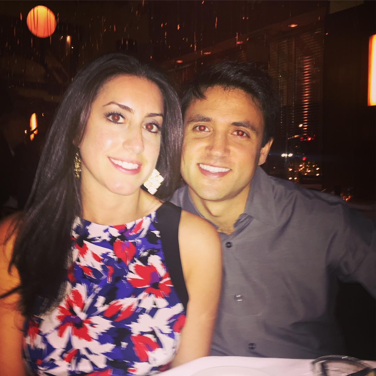 Our first New Year's Eve (and public photo) together