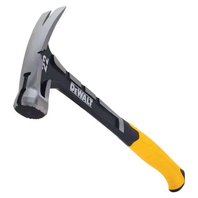 22 oz. Steel Checkered Face Hammer