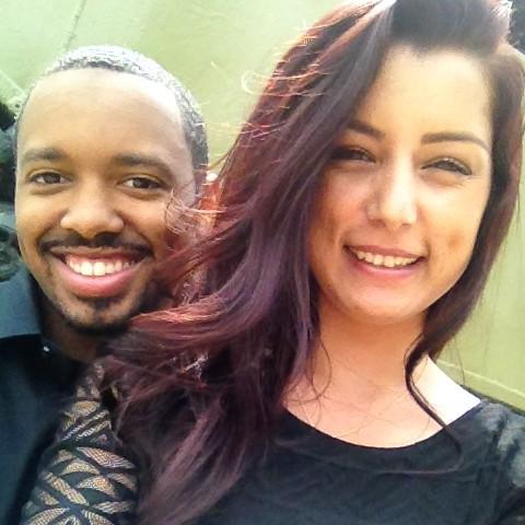 First time attending church together. (this was important to Malynda)