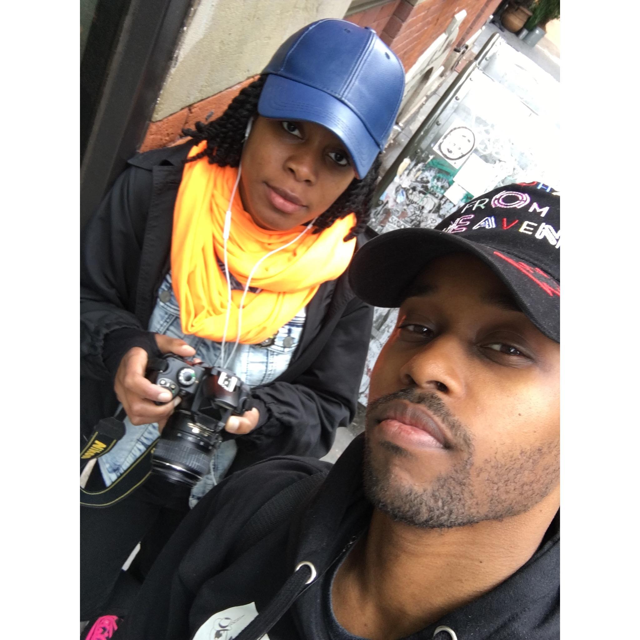 Coshells first official photoshoot, with Shells behind the camera. | 2017