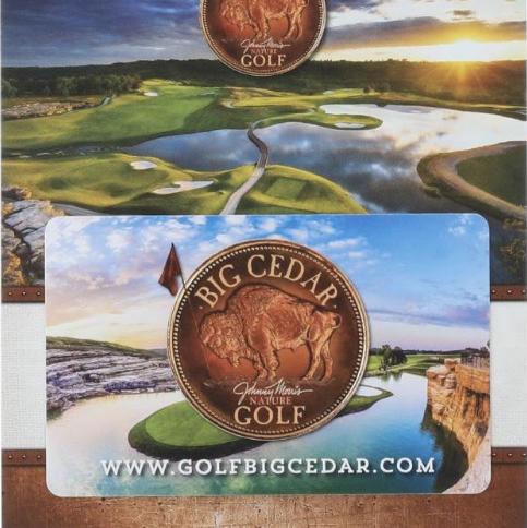 Big Cedar Lodge Golf - Gift Cards