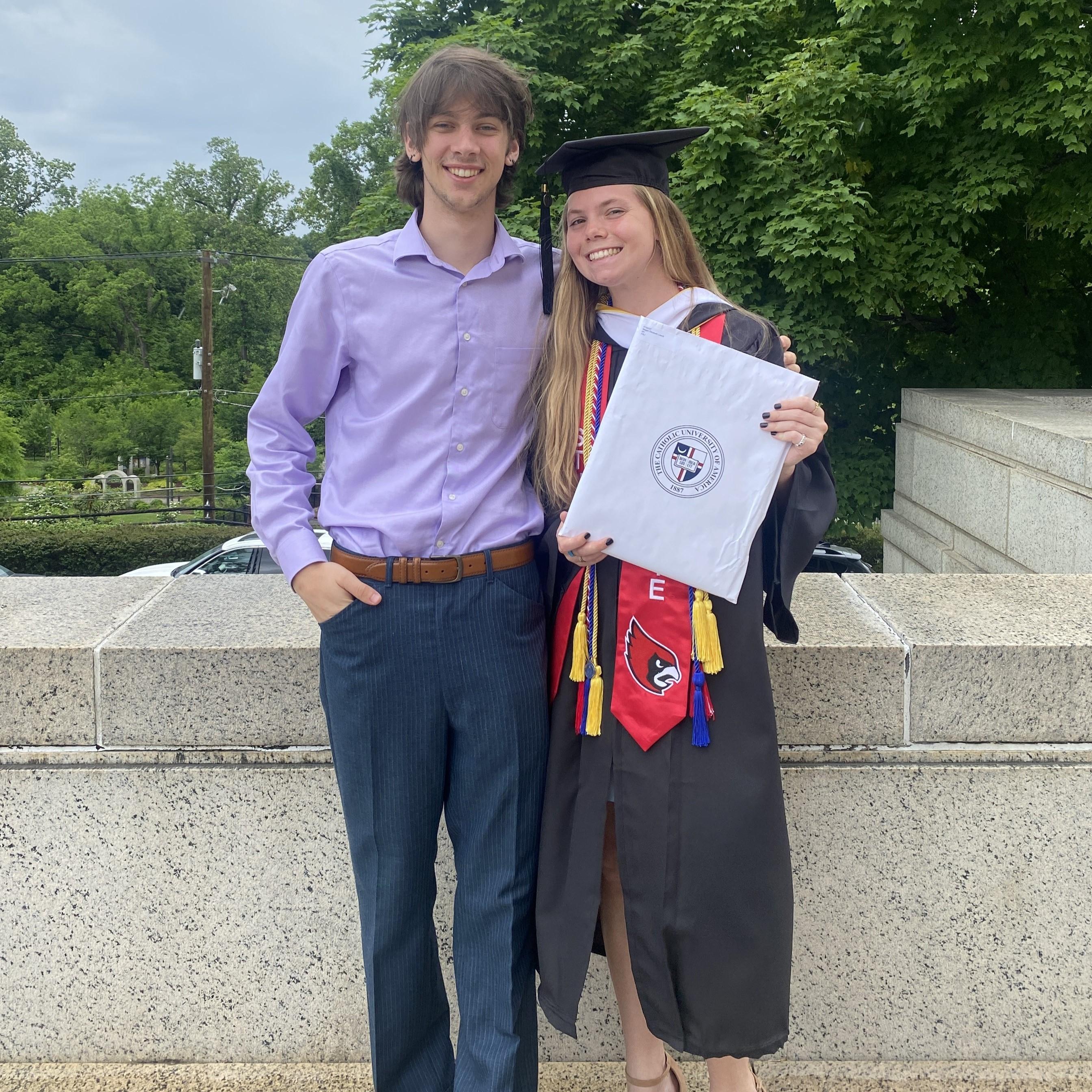 Megan's graduation from CUA | 5.13.2023